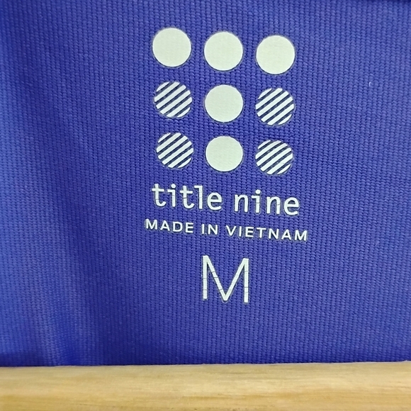 Title Nine Athletic/Travel Tank Dress — Colorblock, Stretch, Back Pocket — M - Picture 7 of 9